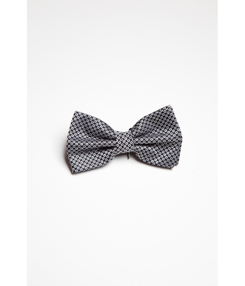 Papion cu model abstract negru/alb